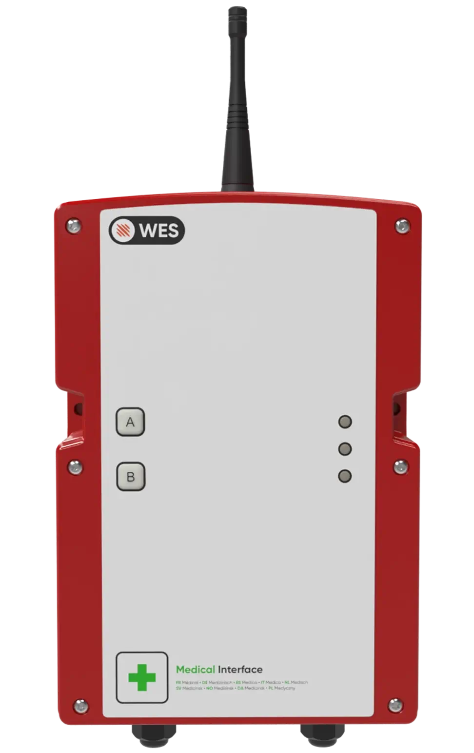 WES3 Medical interface — EHBO-knop